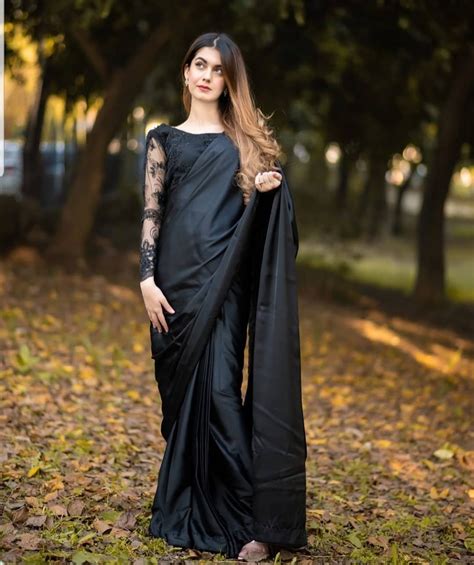 black saree model|black colour ki saree.